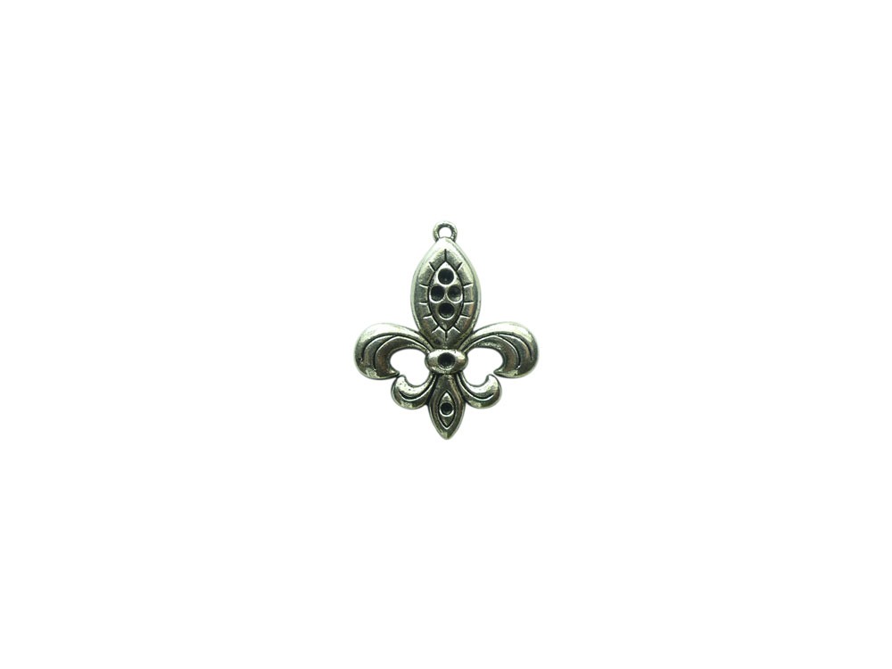 A16884 Fleur De Lis/Feathers 37.5x32x3mm (1Bag/ 250gram)