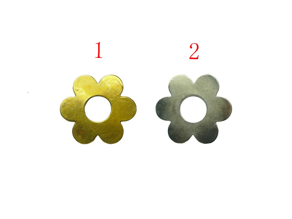 Beads,Pewter (alloy),Flowers 37x14x1mm A19736 (1Bag/ 250gram)