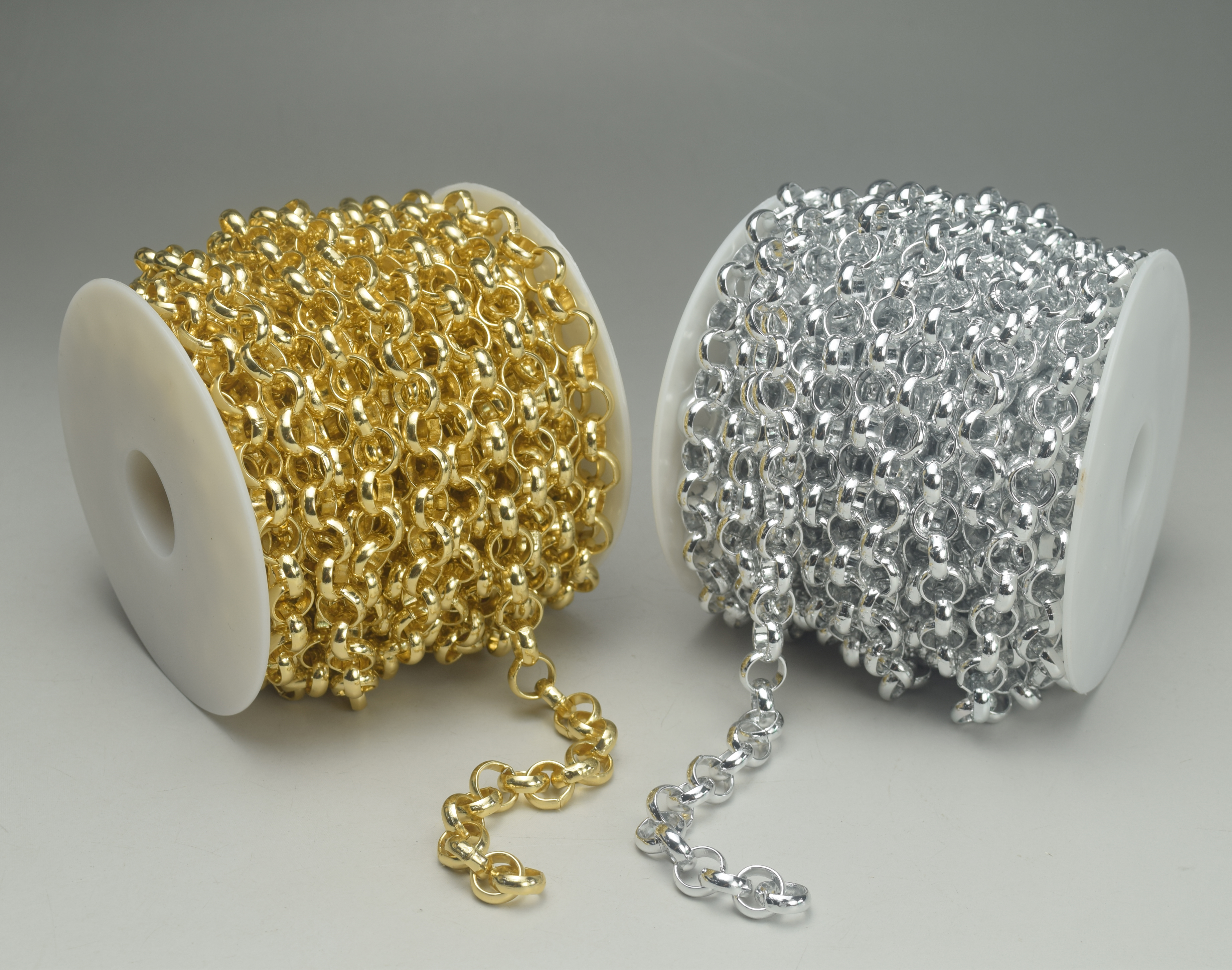 10.0 Aluminum Rollo Chain (32.8 Feet Per Roll) – BeadsSource
