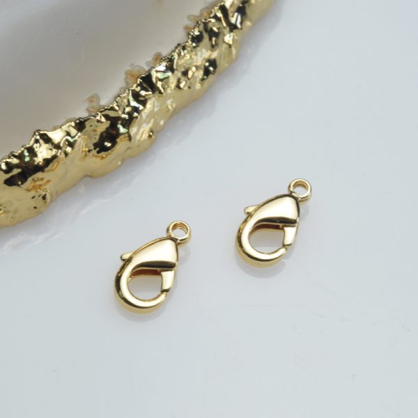 10mm 14K Gold Lobster Claw Clasps Finding（K010045）