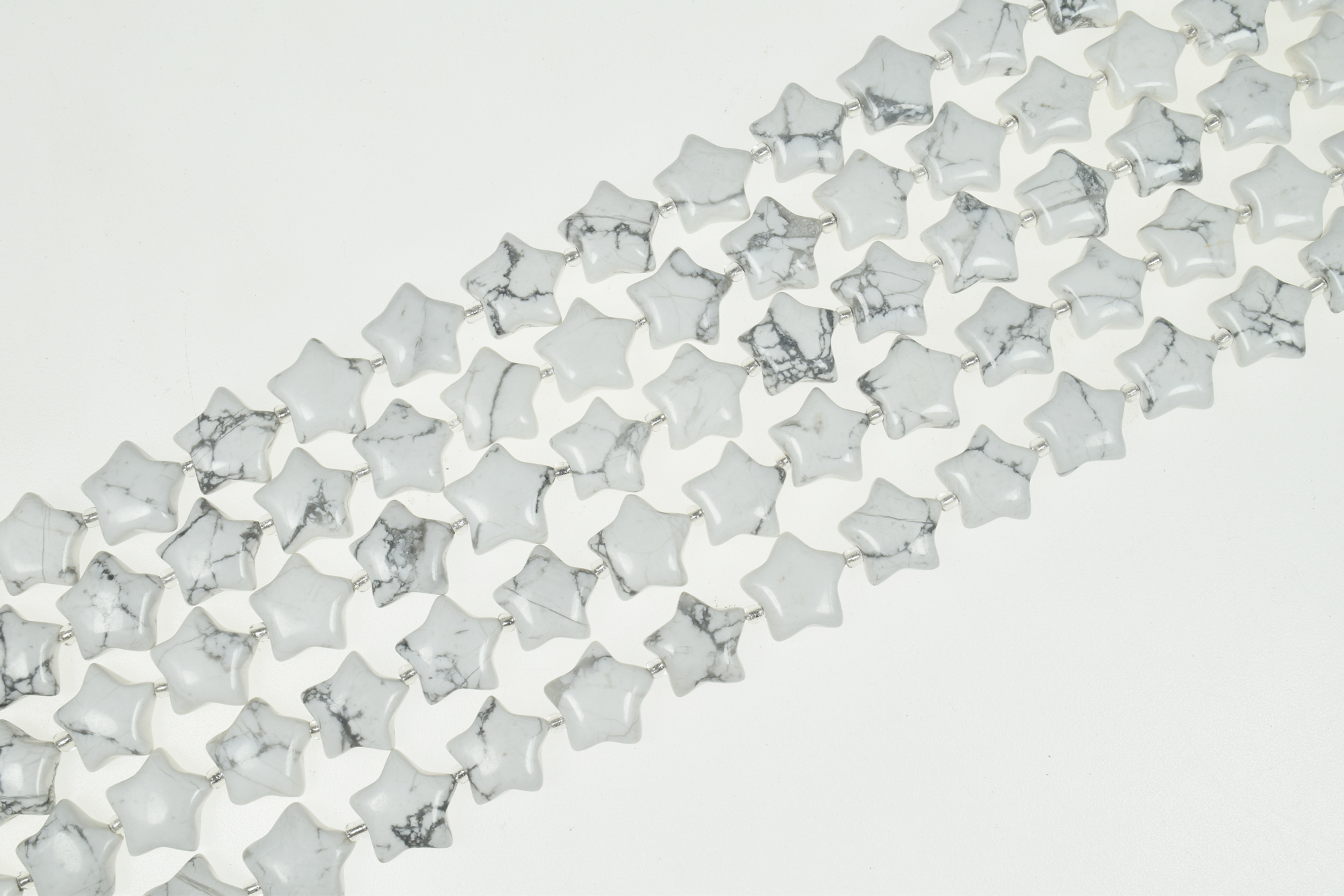 15mm Smooth Star Shape Natural Gemstone Bead Strands (15 Inches Long) - Image 4