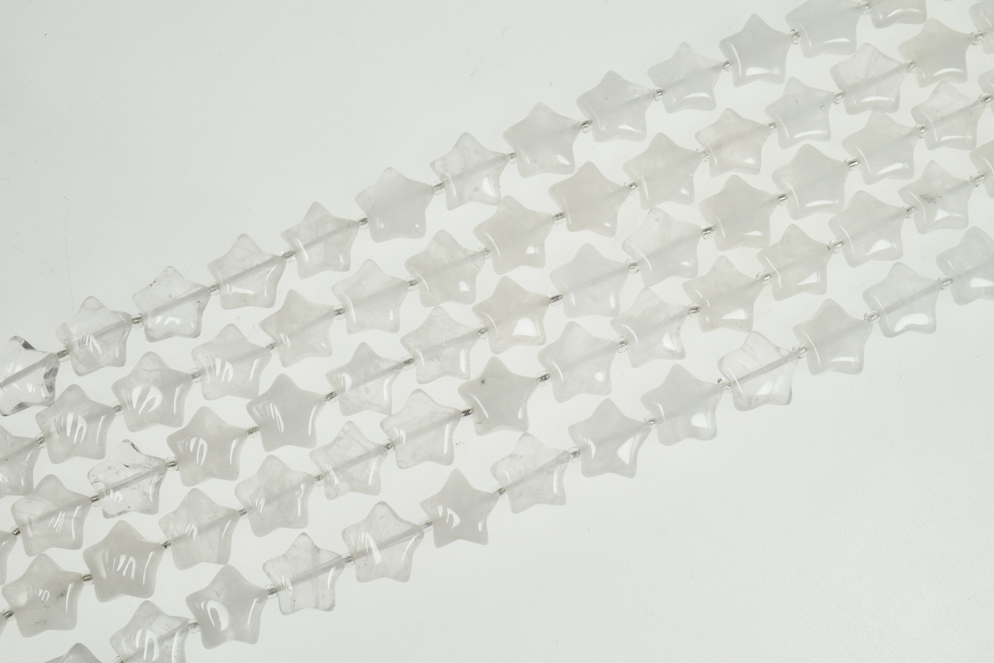 15mm Smooth Star Shape Natural Gemstone Bead Strands (15 Inches Long) - Image 9