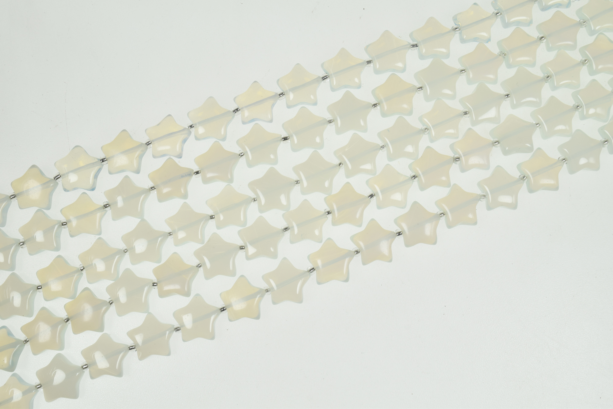 15mm Smooth Star Shape Natural Gemstone Bead Strands (15 Inches Long) - Image 5