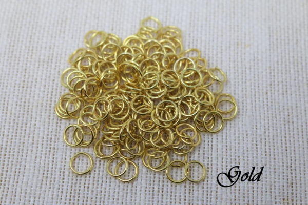 1.2x8mm Round Jumpring, Jump Rings Finding (0.5kg per pack) - Image 2