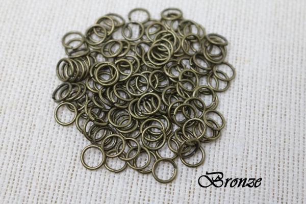 1.2x8mm Round Jumpring, Jump Rings Finding (0.5kg per pack) - Image 3
