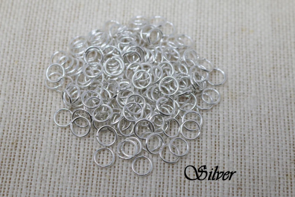 1.2x8mm Round Jumpring, Jump Rings Finding (0.5kg per pack) - Image 4