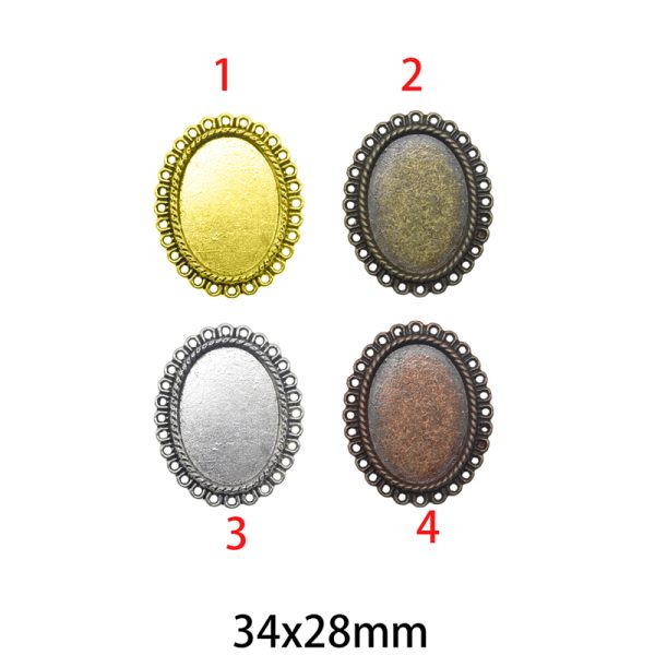 34x28mm Lead Free Pewter Filler Charms A11845