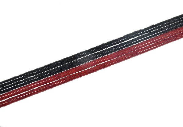 3x6mm Heishi Rondelle Glass Bead Strand (15 Inches Long)