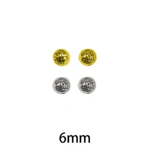 6mm Lead Free Pewter Spacers Charm A498