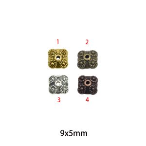 9x5mm Lead Free Pewter Filigree Spacers Charm A8792