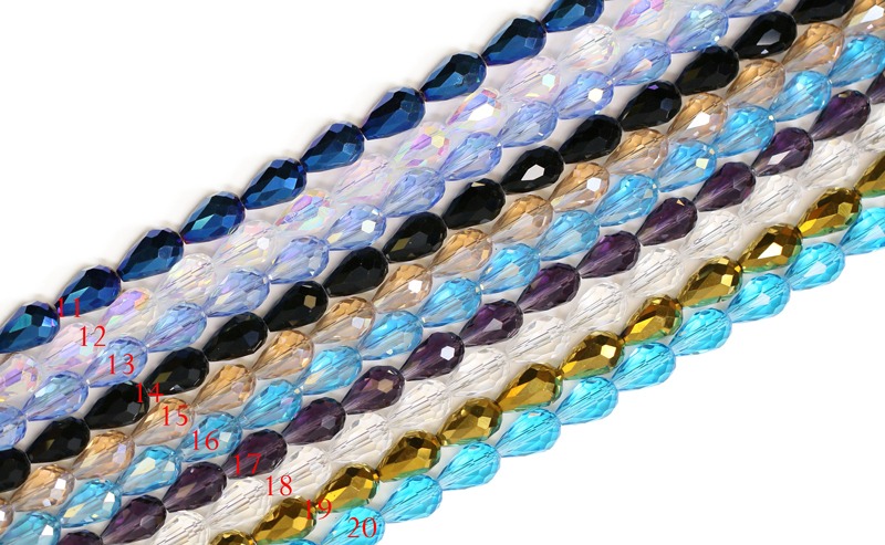 Faceted Crystal Teardrop - Image 2