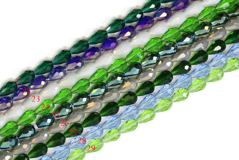 Faceted Crystal Teardrop - Image 3